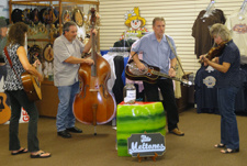 The Meltones performing at the Willie Nelson Museum in Nashville, TN