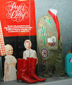 Porter Wagoner and Dolly Parton exhibit at the Willie Nelson and Friends Museum in Nashville, Tennessee.